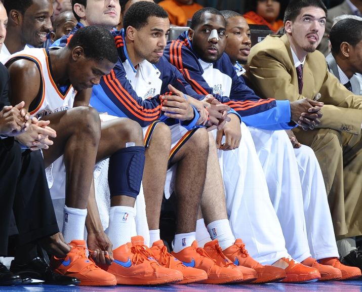 Last night, Kevin Durant of the Oklahoma City Thunder introduced his new KD2 